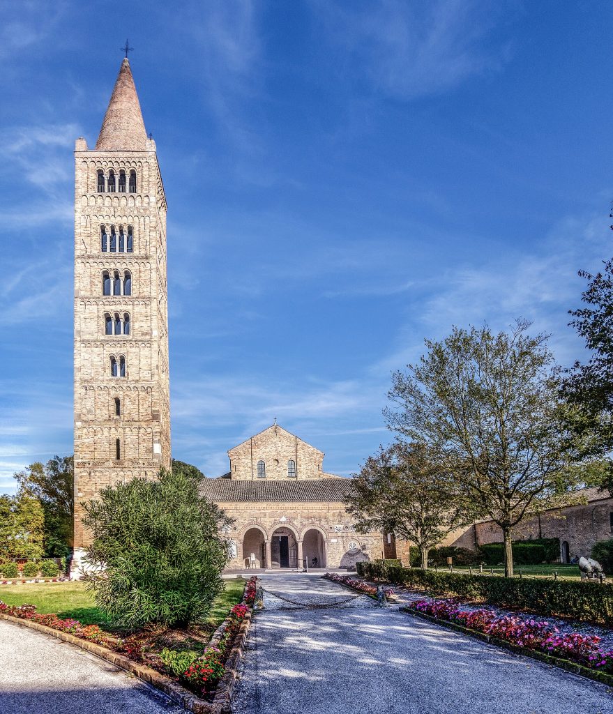 Il campanile e l'Abbazia di Pomposa