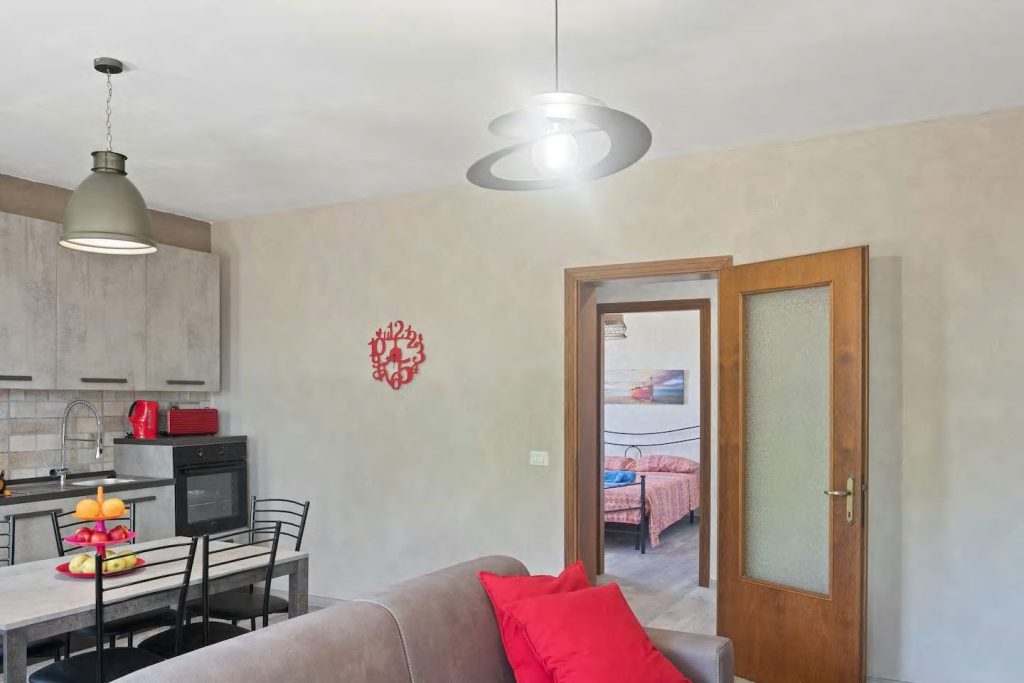 Obývací prostor s kuchyní - Appartamento da Sauro