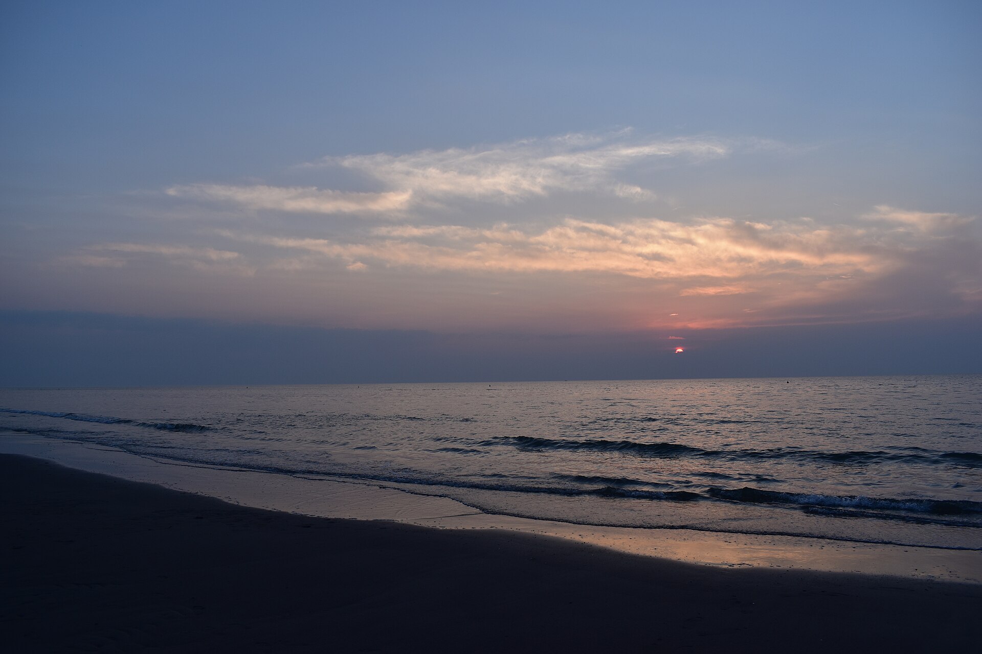 Spiaggia di Rosolina Mare, Delta del Po